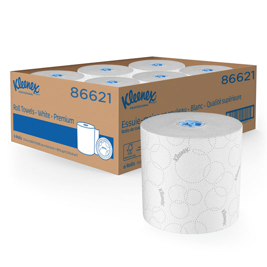 KLEENEX® Hard Roll Towel with elevated design