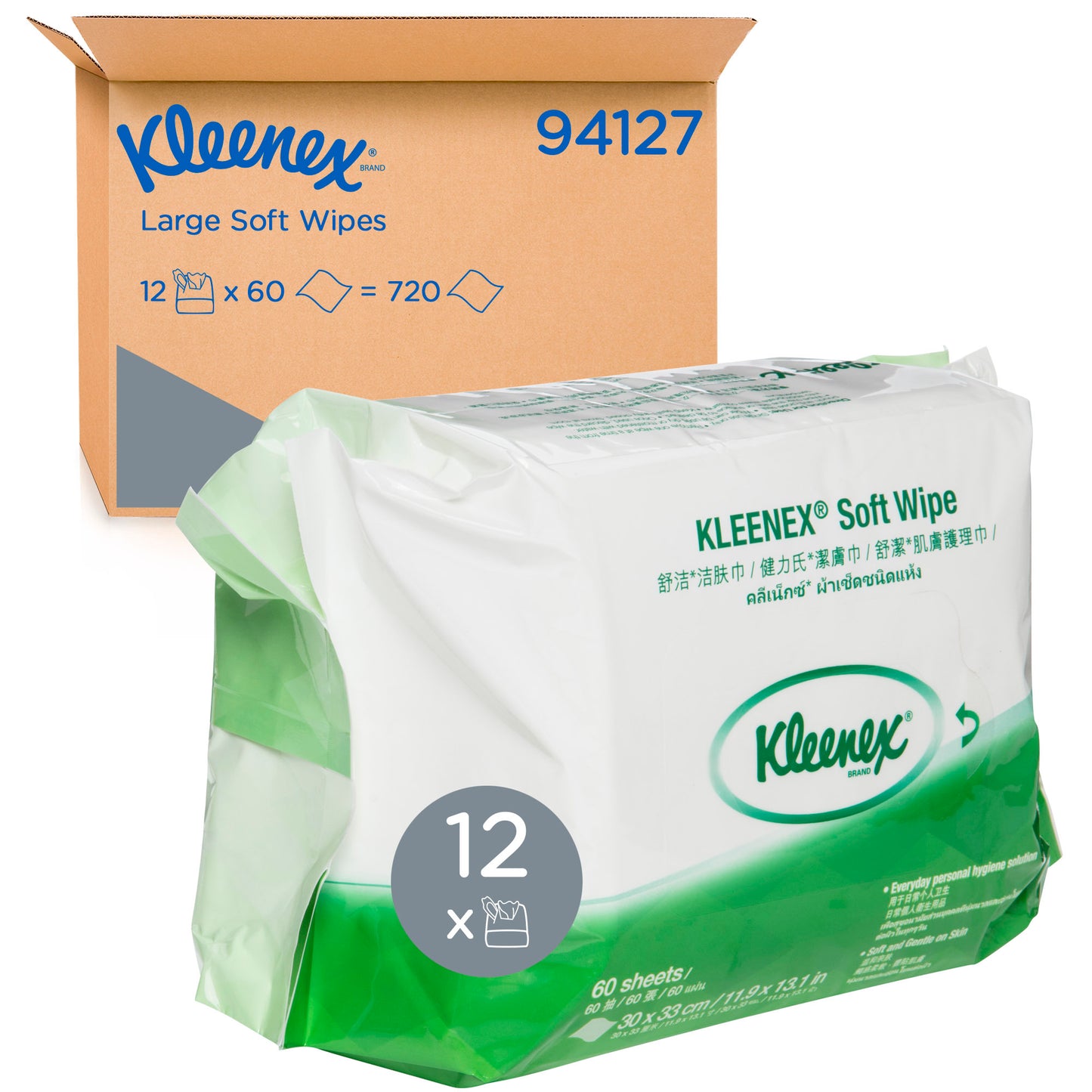 KLEENEX® Large Soft Wipes