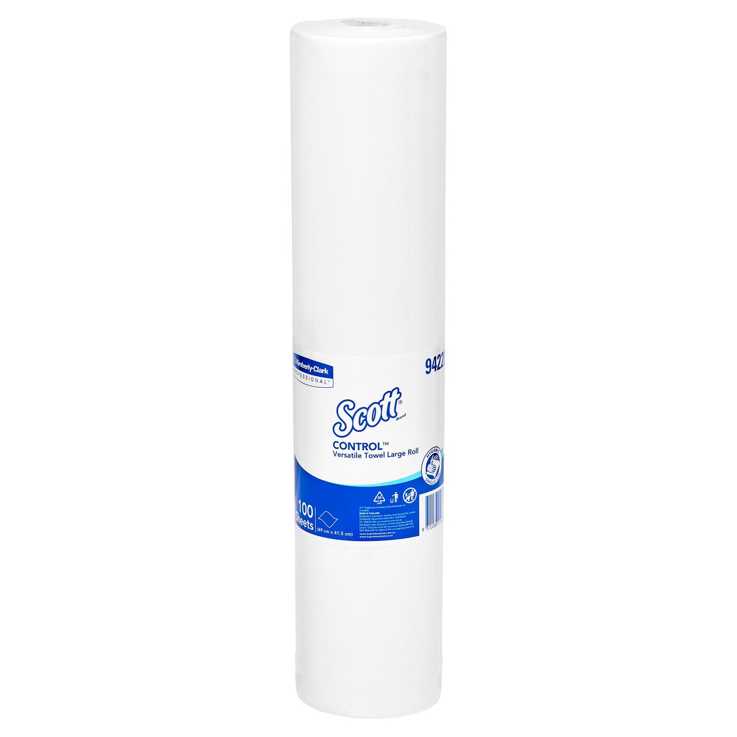SCOTT® Control Versatile Towel Large Roll, White Multi Purpose Wipes