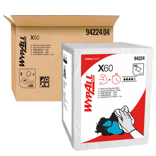 WYPALL® X60 Single Sheet Cleaning Wipes