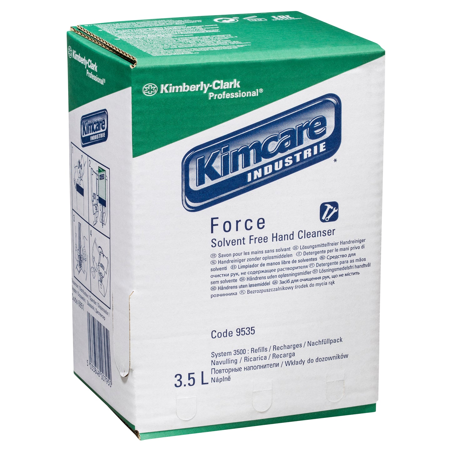 KIMCARE® INDUSTRIE™ Force Solvent Free Hand Cleanser, Industrial Hand Cleaner