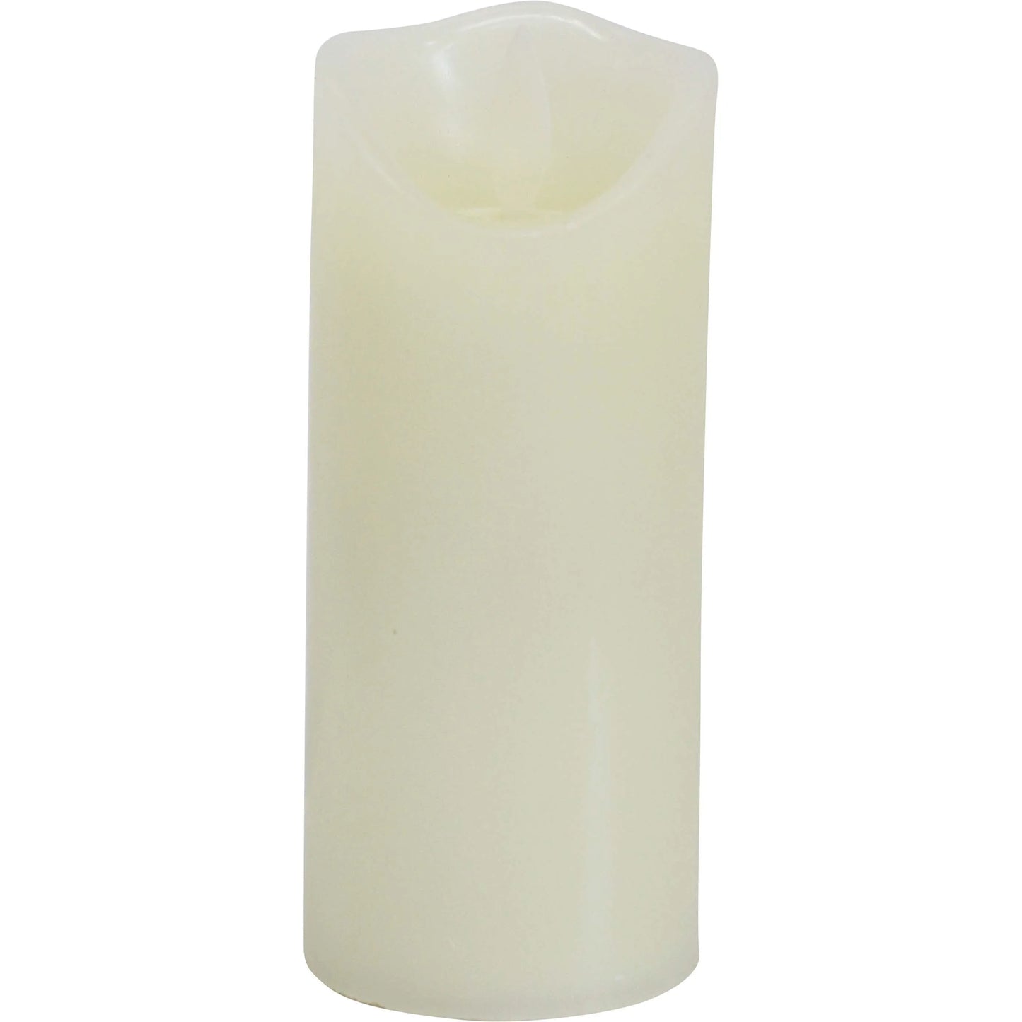 Flameless Candle Small Ivory - 5x5x10cm