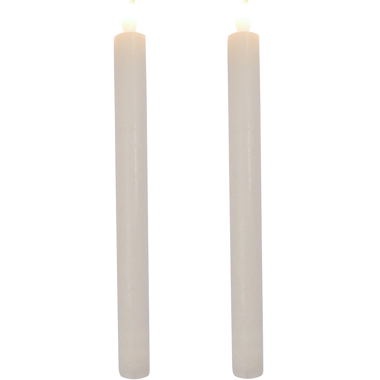 Flameless Standard Dinner Candles - 12pk