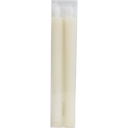 Flameless Standard Dinner Candles - 12pk