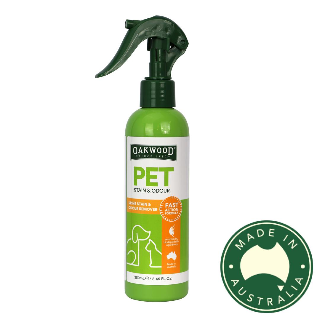Urine Stain & Odour Remover (250mL) Stops Pets From Revisiting Problem Areas Carton: 4 x 250ml