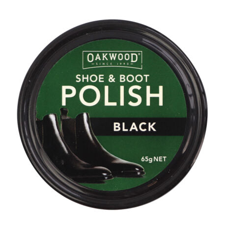 Shoe & Boot Polish Black (65g) Superior, Nourishing Soft Polish for a Longer Lasting Shine Carton: 12 x 65g