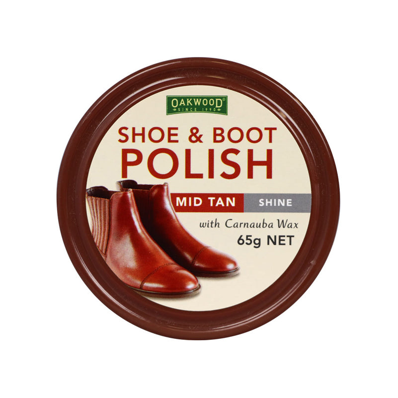 Shoe & Boot Polish - Mid Tan