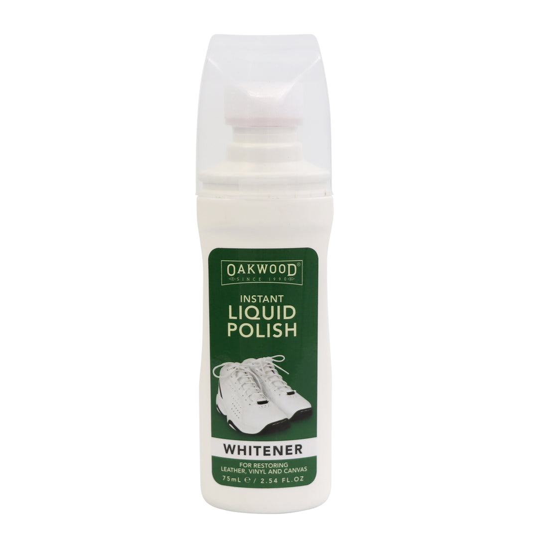 Instant Liquid Polish Whitener (75ML) An Instant Brilliant Shine, for Tired Shoes. Carton: 6 x 75ml