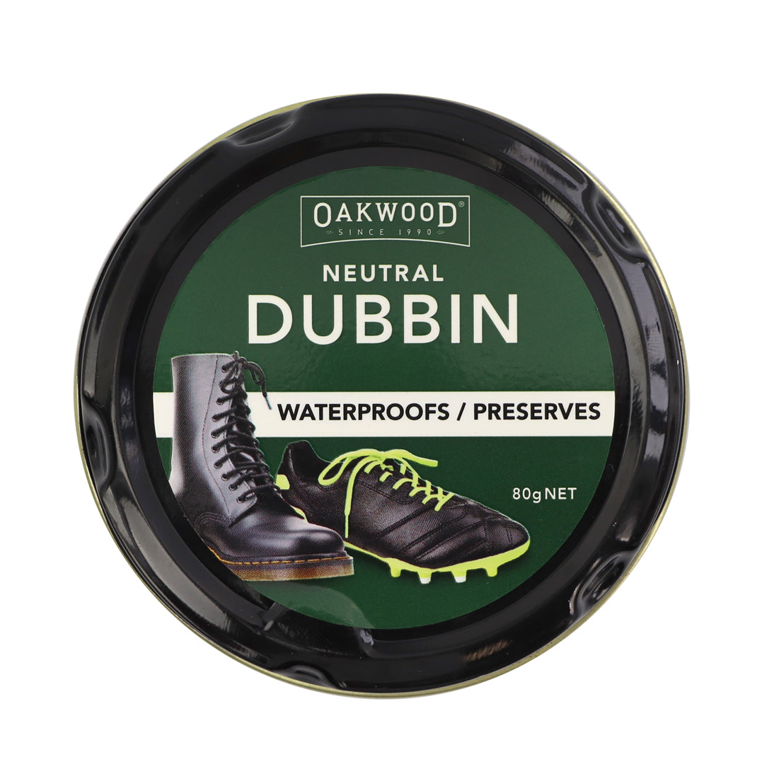 Dubbin Neutral (80g) Waterproofing, Softening & Preserving Shoe Care Carton: 12 x 80g