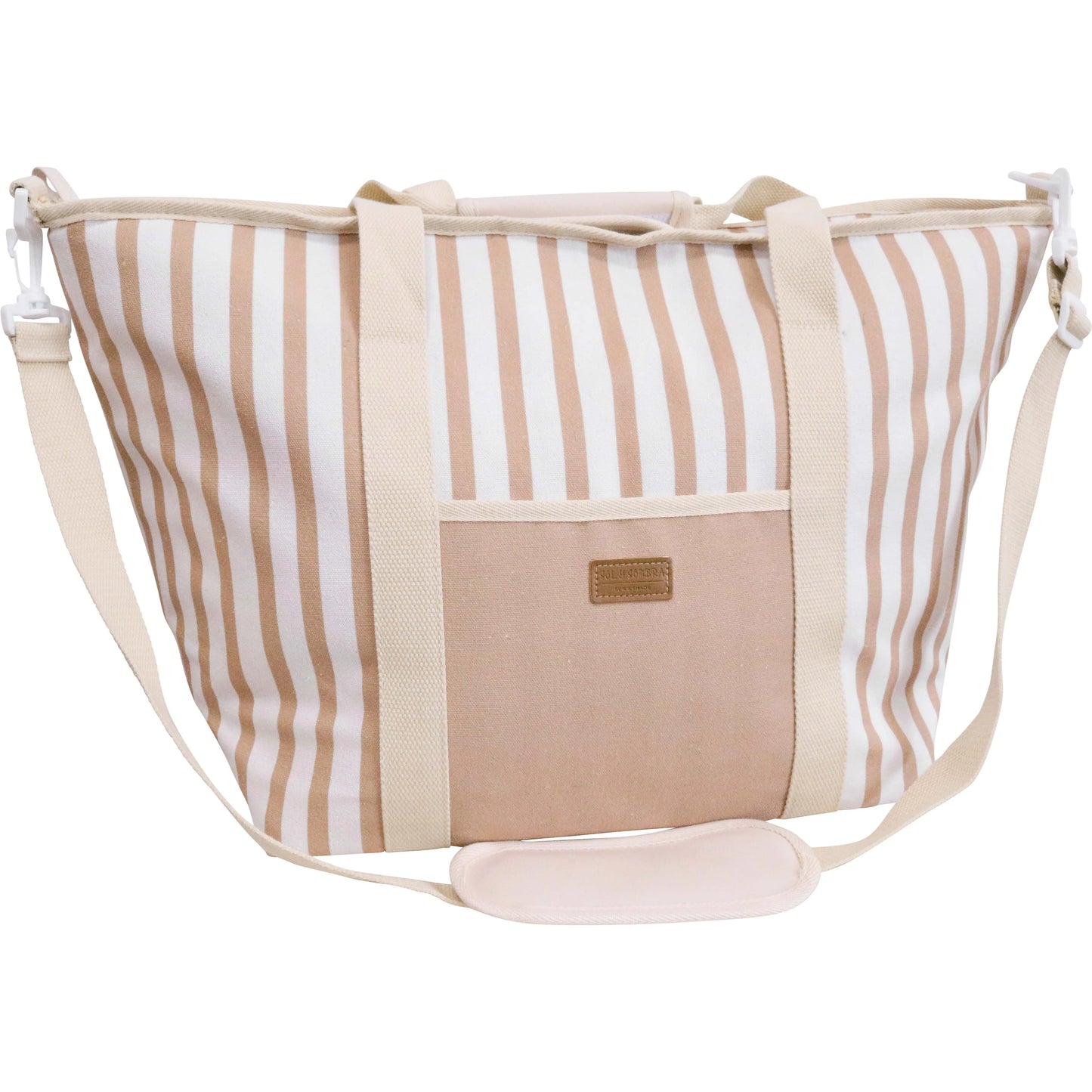 Beach Cooler Canvas Bag - Sand