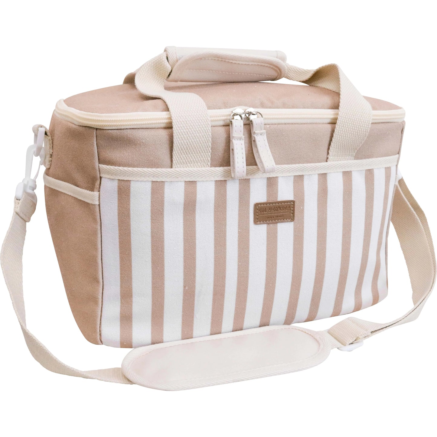 Carry All Cooler Bag Canvas- Sand