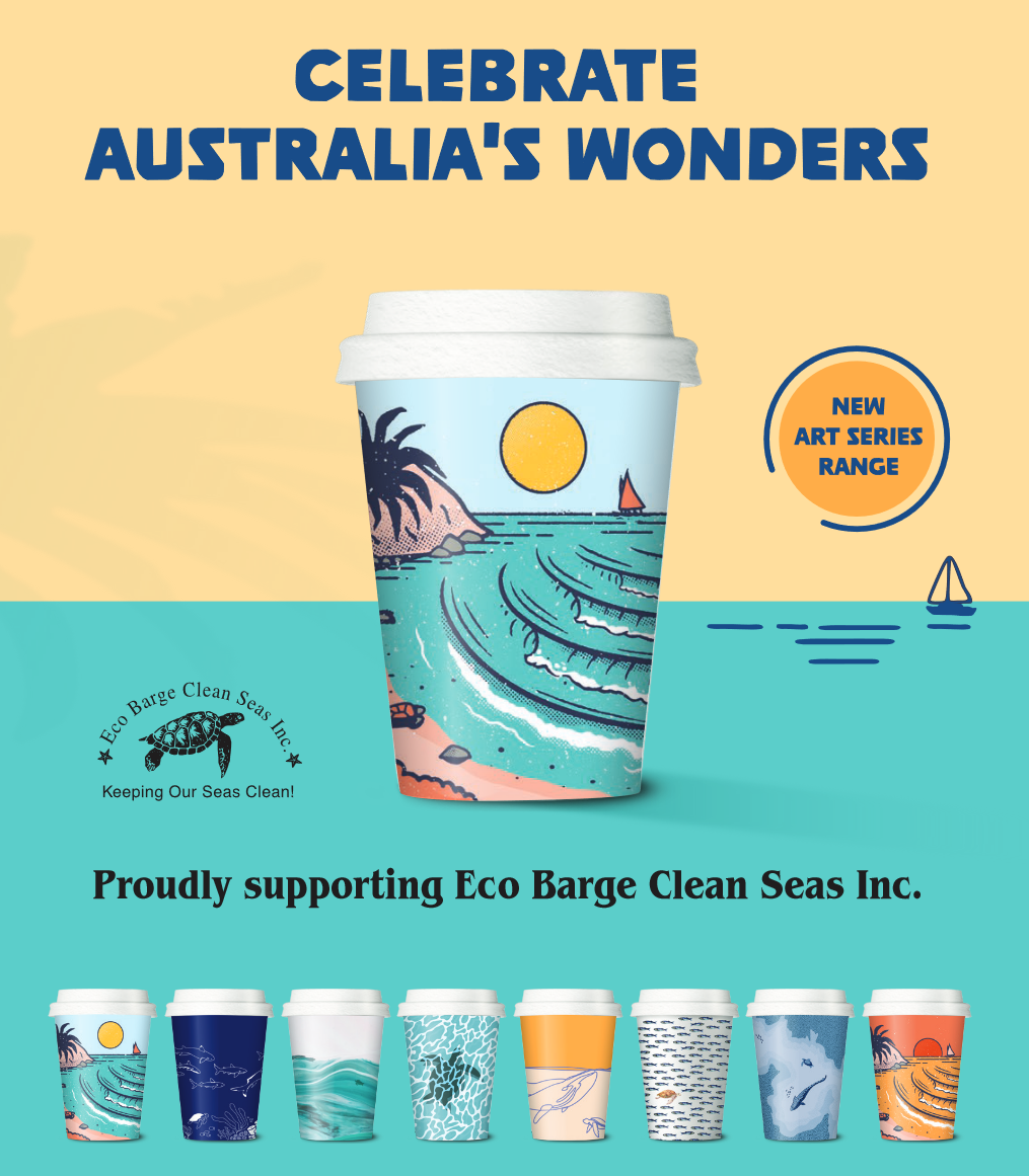 Art Series Aqueous Double Wall Hot Cup - 8oz