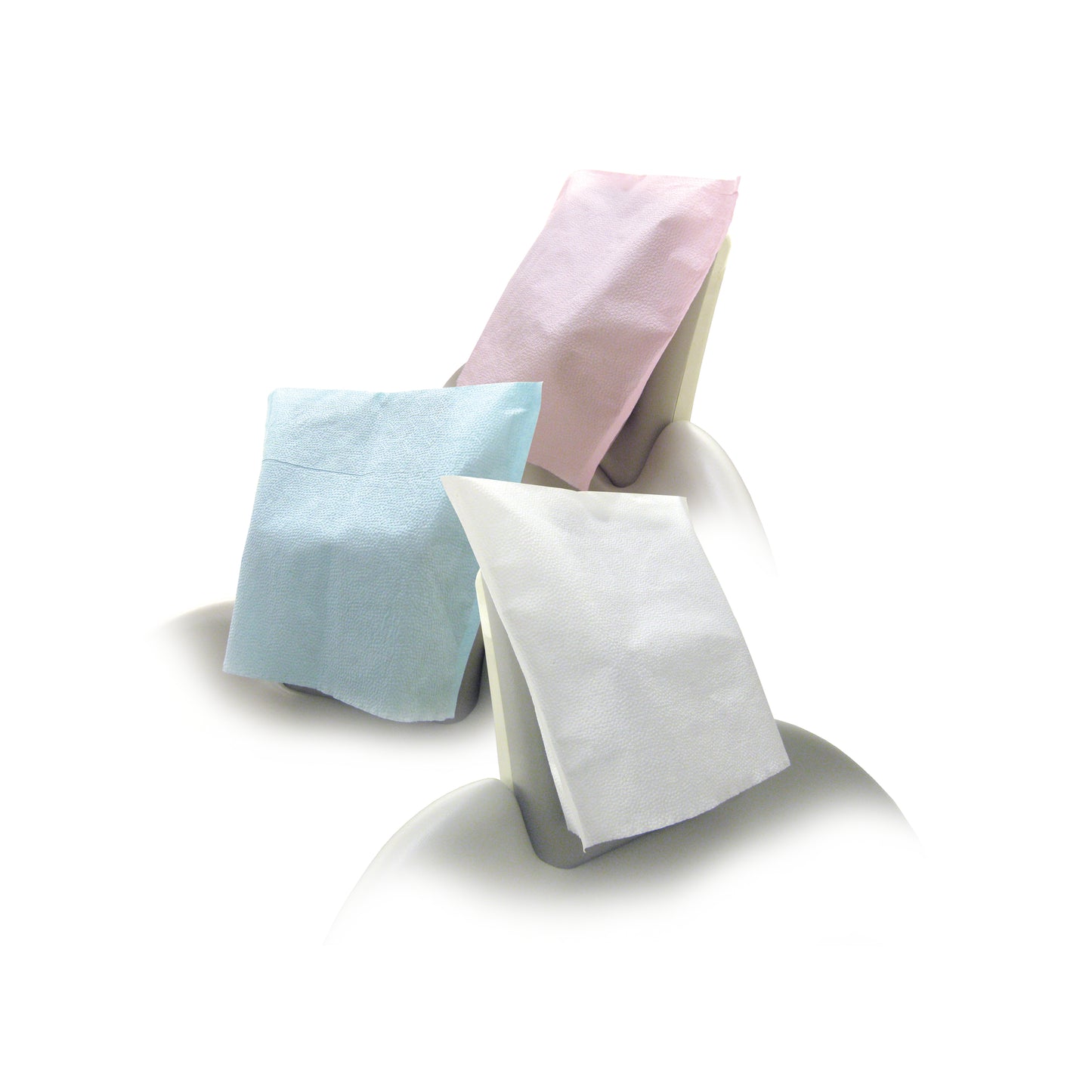 Medicom Paper Head Rest Cover - Blue Carton: 500