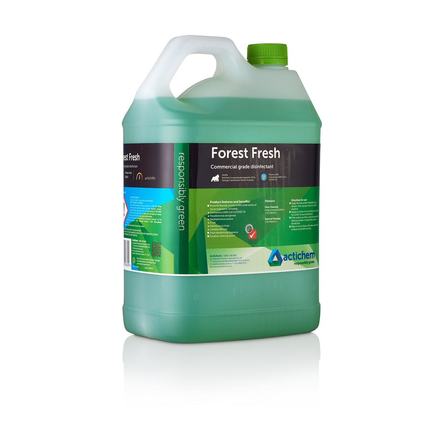 Forest Fresh Disinfectant - 5L TGA & GECA Approved