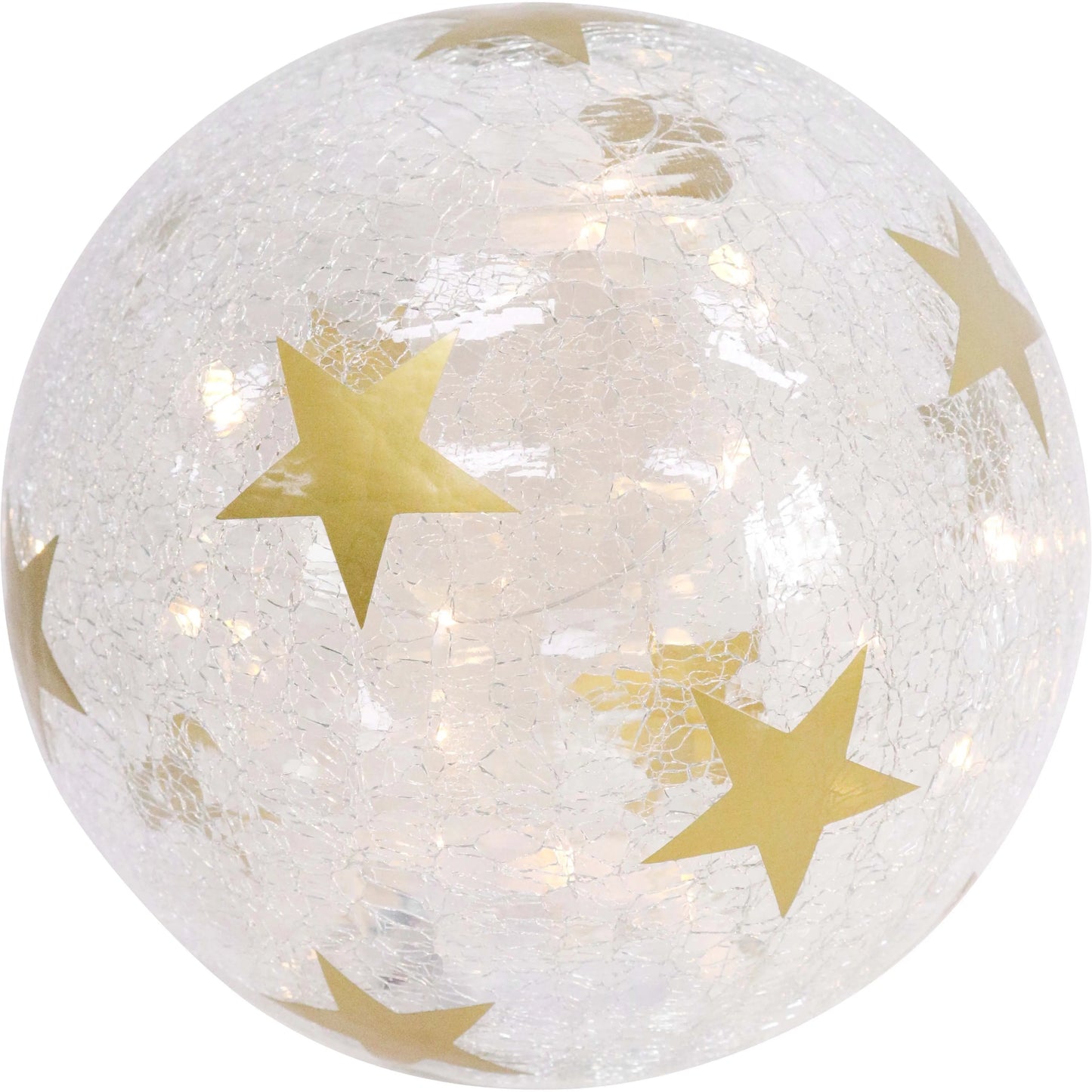 LED Glass Ball Starry Night- Medium