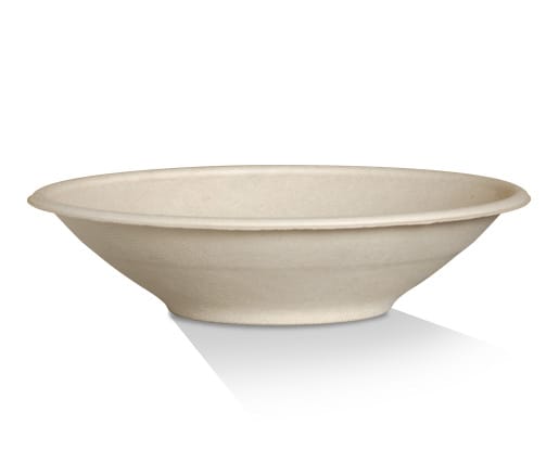Unbleached Sugarcane Cold Food Bowl - 24oz