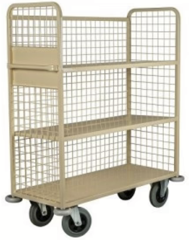 Wagen Linen Trolley Mesh Back & Ends - Primrose