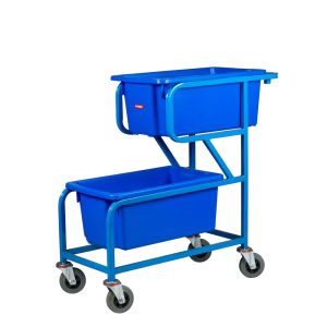 Wagen Workhorse Order Picker Offset Bins Blue