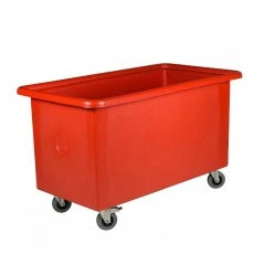 Wagen Polymer Mobile Tub 340L Red