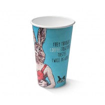 Art Print PLA Coated Single Wall Hot Cup - 12oz ( 80mm)