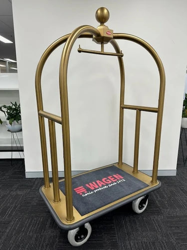 Wagen Heritage Bellboy Trolley 5 Star Medium Brushed Gold