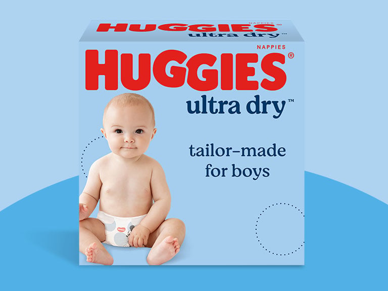 Huggies Ultra Dry Nappies for Boys