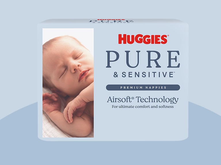 Huggies Pure & Sensitive Nappies