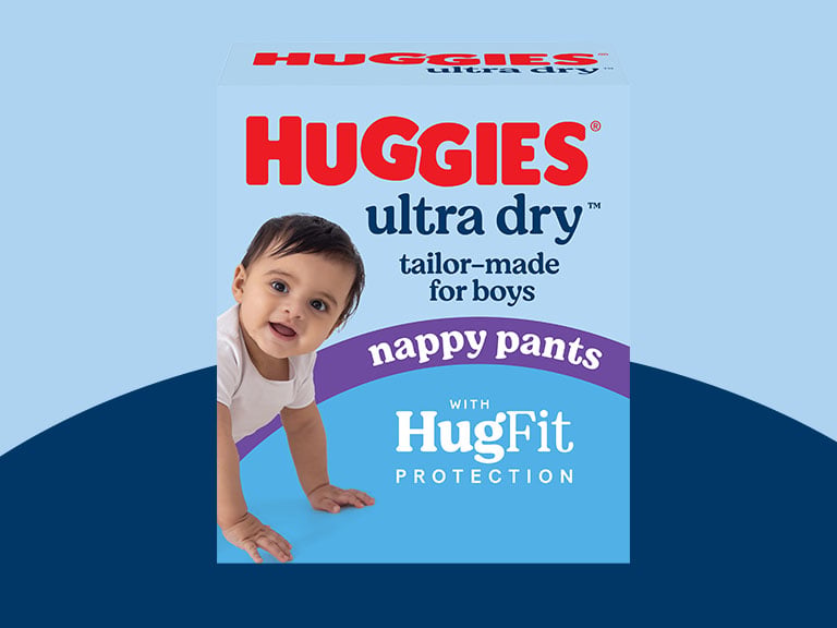 Huggies Ultra Dry Nappy Pants - BOY