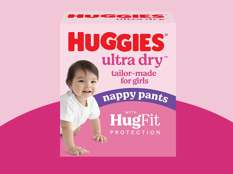 Huggies Ultra Dry Nappy Pants - GIRL