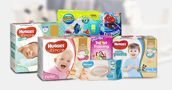 Huggies Nappies & Baby Wipes