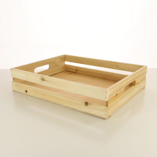 Hamper Tray Wooden - Large