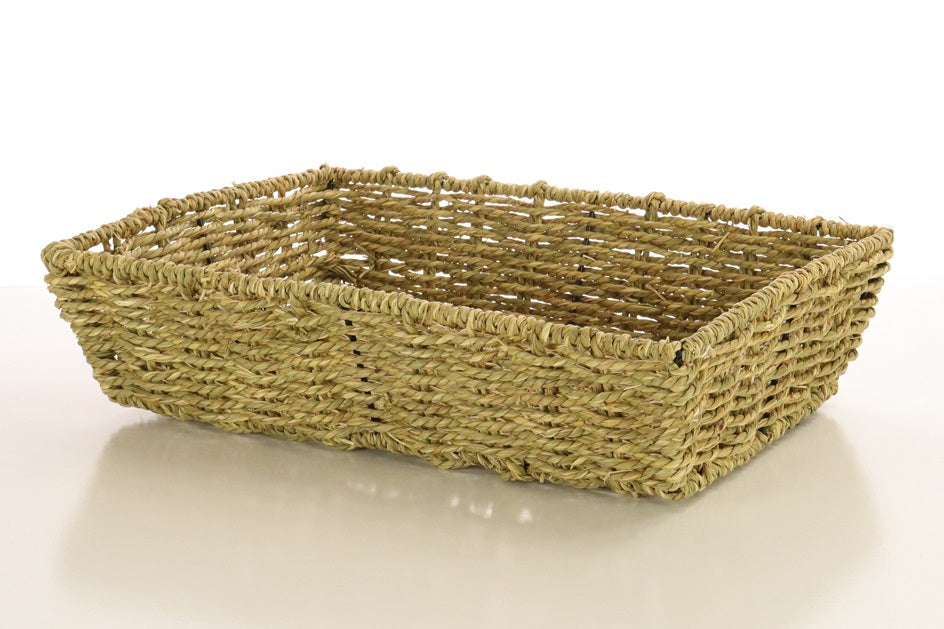 Hamper Tray Rectangular Natural - 40cm