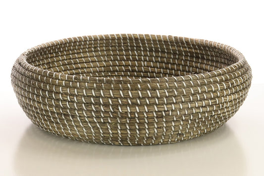 Seagrass Basket blackwashed - 40cm