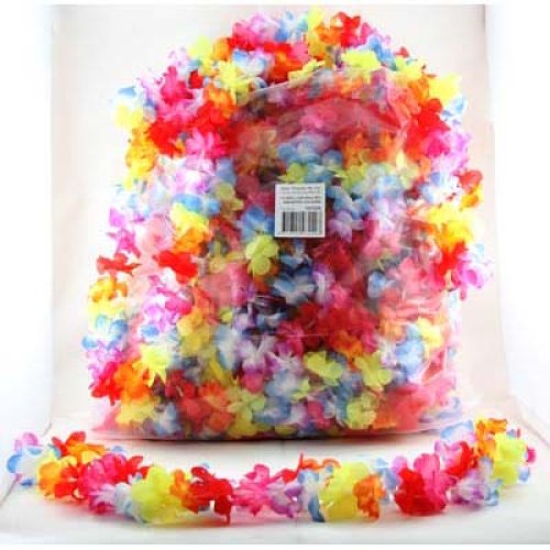 Hawaiian Leis - Floral Assorted Colours