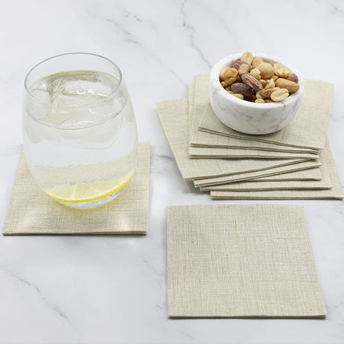 Bionap Napkin Extra Soft 20x20 Sofia Taupe Compostable Carton: 2,560