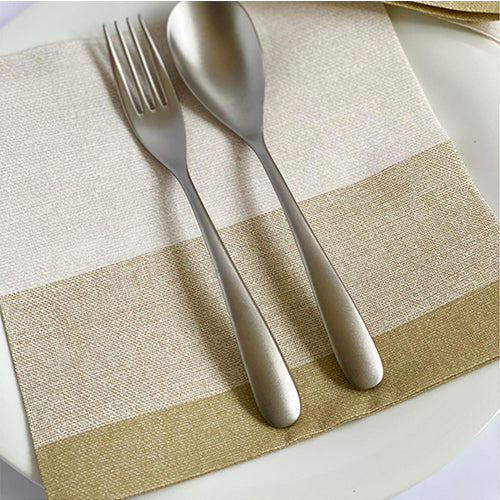 Bionap Napkin Airlaid 44x44 Stoff Gold Compostable Carton: 800