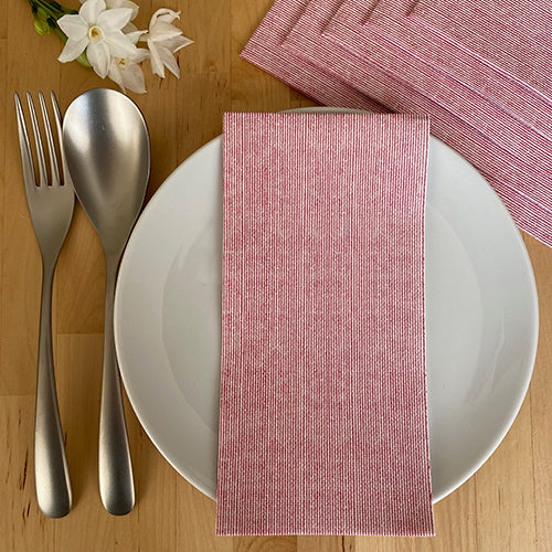 Bionap Napkin Tissue 40x40 GT Jill Bordeaux Recyclable Carton: 960