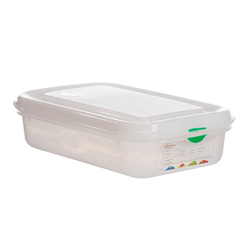 Gastronox Air Tight Container with Lid 1/4 - 1.8L ( 65mm Height) Carton: 6