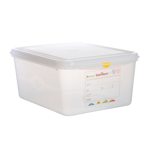 Gastronox Air-Tight Container with Lid 1/2 h150mm 10lt Carton: 6