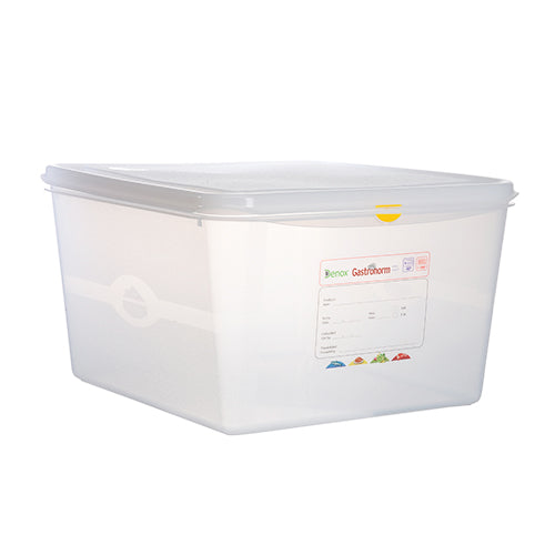 Gastronox Air-Tight Container with Lid 2/3 h200mm 19lt Carton: 6