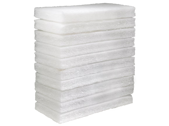 Eager Beaver Floor Pad - White - 10Pack