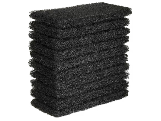 Eager Beaver Floor Pad Black - Pack 10