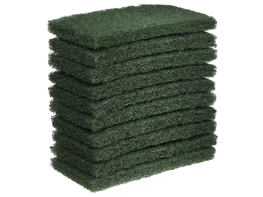 Eager Beaver Floor Pad Green - 10Pack