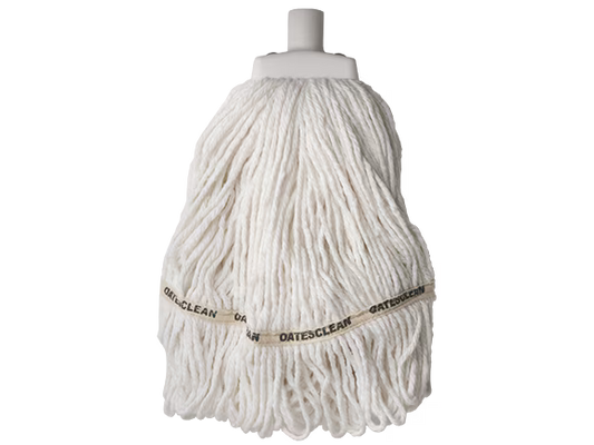 Duraclean Round Cut Mop Head - White
