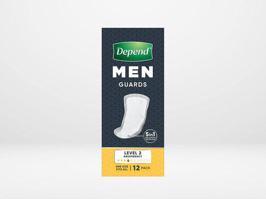 DEPEND® Men's Guards Level 2 - Carton: 2 Packs