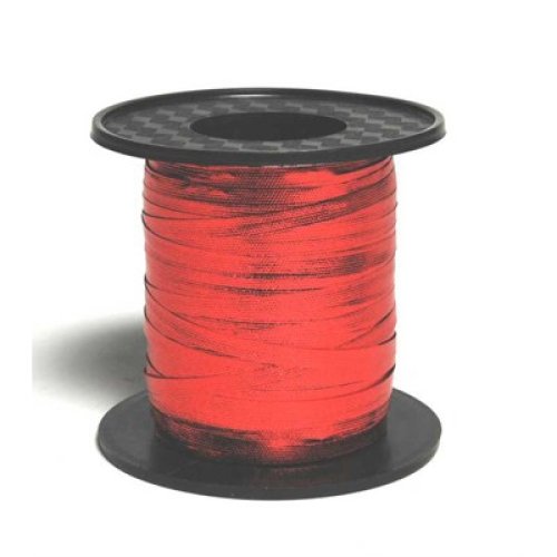 Curling Ribbon 225m - Metallic Red
