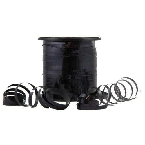 Curling Ribbon 225m - Metallic Black