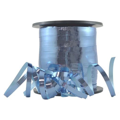 Curling Ribbon 225m - Metallic Light Blue