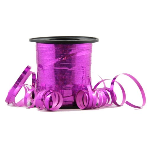 Curling Ribbon 225m - Holographic Fuschia