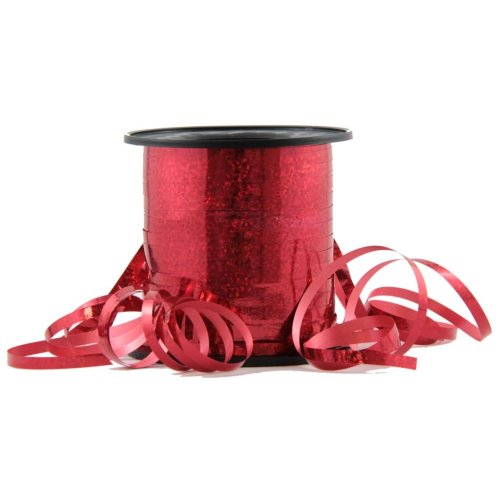 Curling Ribbon 225m - Holographic Red